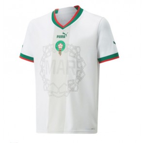 Maillot de foot Maroc Extérieur Monde 2022 Manches Courte